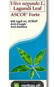 Ascof Lagundi 120ml (for adults)