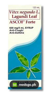 Ascof Lagundi 120ml (for adults)