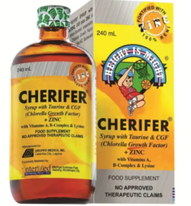Cherifer Syrup with Taurine & CGF+Zinc 240ml