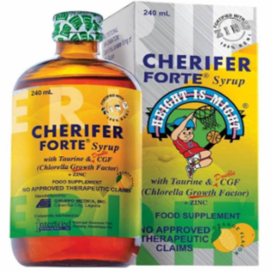 Cherifer Forte Syrup With Taurine & Double CGF with Zinc 240ml