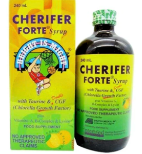 Cherifer Forte Syrup with Taurine and Double CGF 240ml