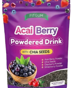 Fitgum Acai Berry with Chia Seeds
