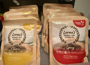 Lorna's Gourmet Tuyo In Olive Oil 100g Pouch (Classic)
