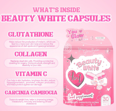 You Glow Babe Beauty White 4 in 1 Capsule